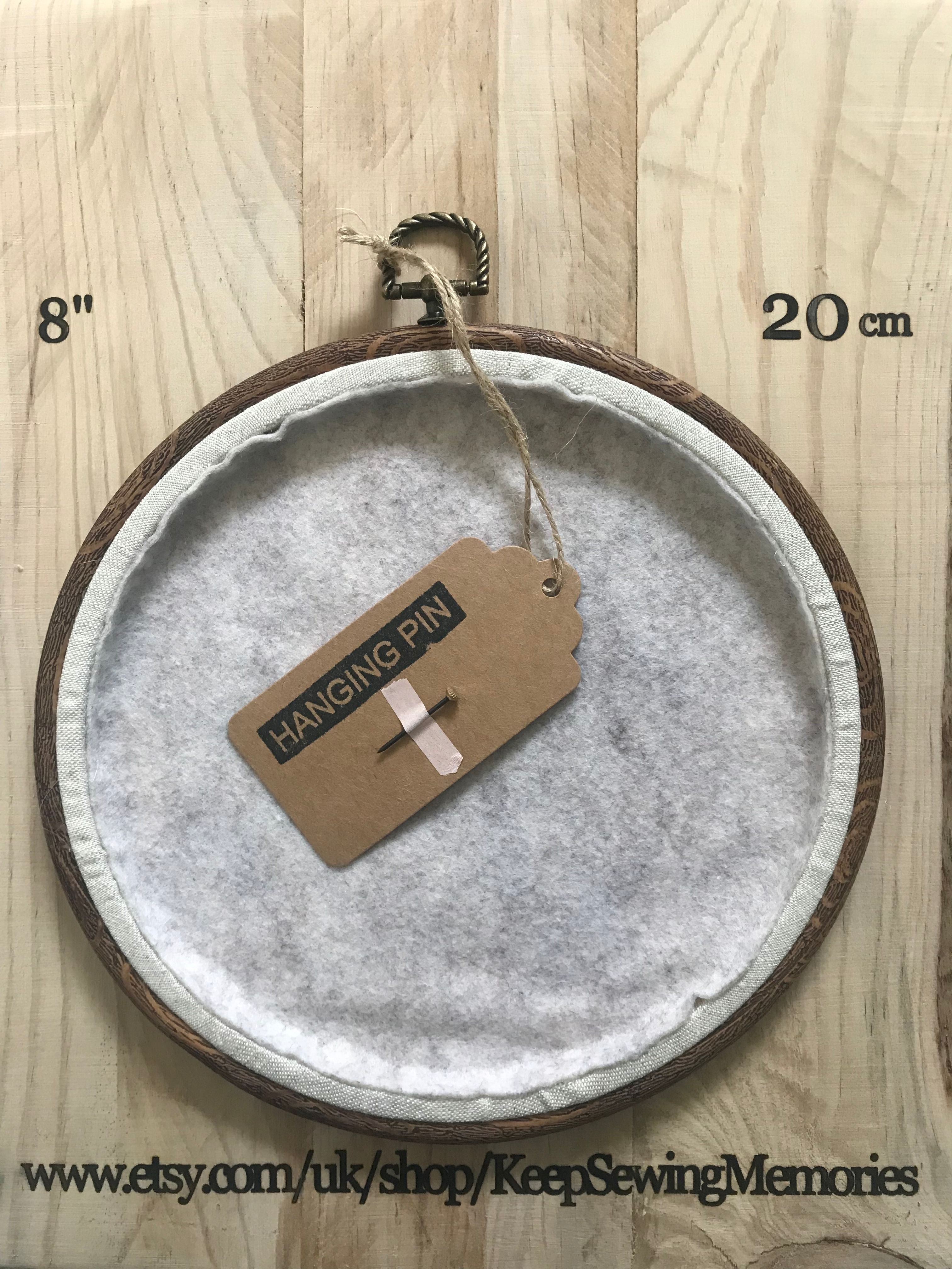 Be the best version of you!  Machine embroidered 8" hoop