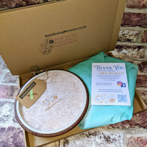 Earthquake detection kit. Machine embroidery 8" hoop